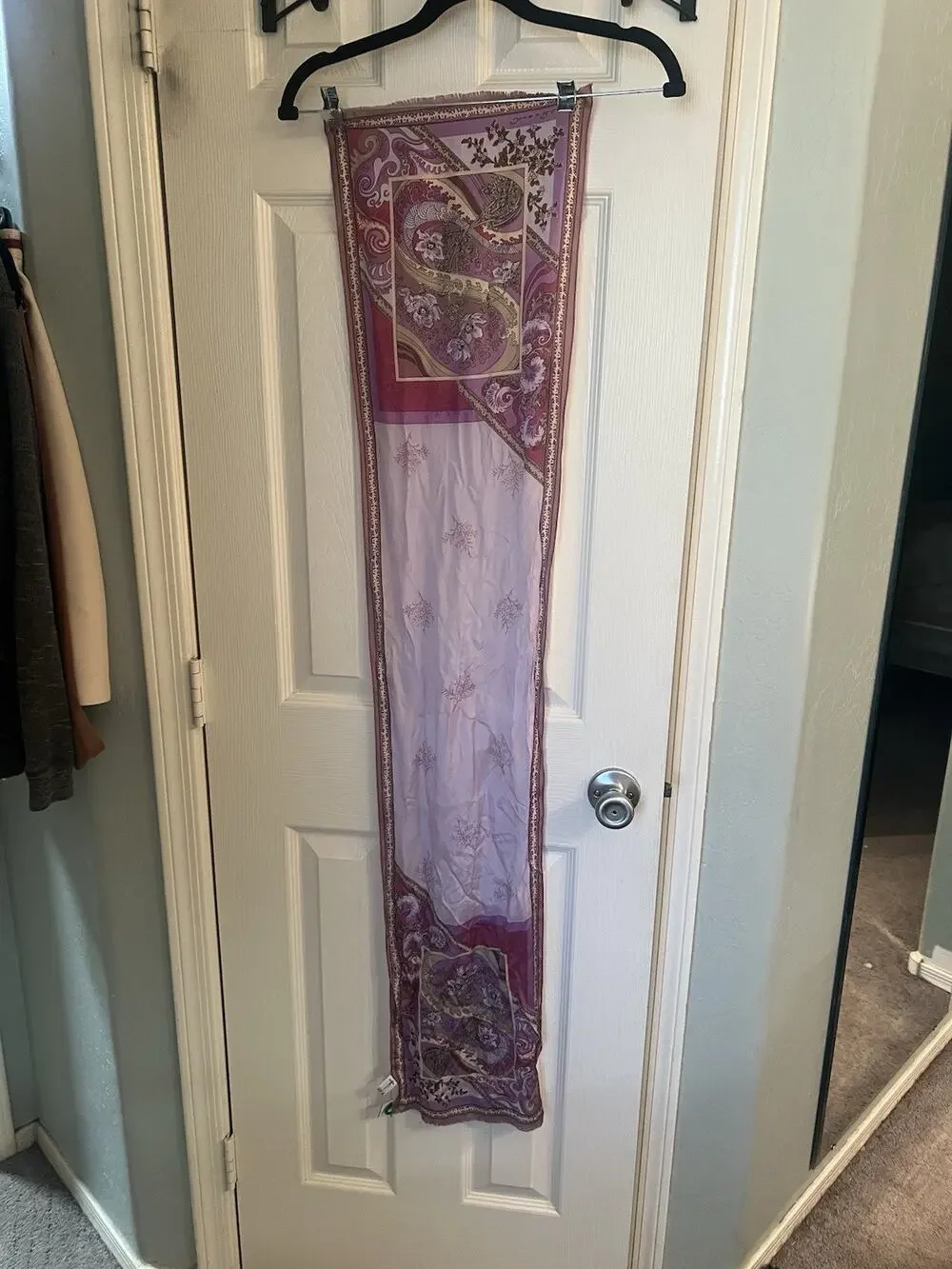 VTG Oscar De La Renta Scarf Silk